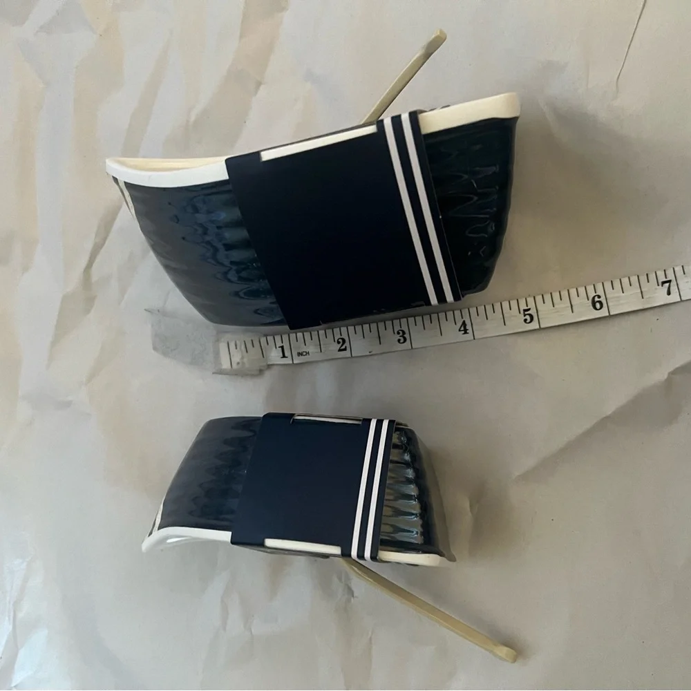 Nautica dip boat servers with oar spoons set of 2